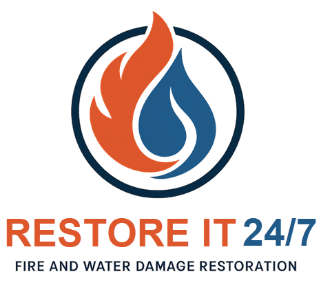 RESTORE IT 24/7 Fire and Water Damage Restoration logo